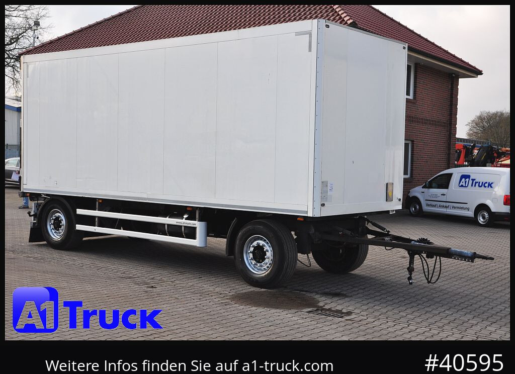 SCHMITZ Achwege & Tönjes, Rohrbahn, Fleisch, Schmitz Aufbau - Remolque frigorífico: foto 1 SCHMITZ Achwege & Tönjes, Rohrbahn, Fleisch, Schmitz Aufbau - Remolque frigorífico: foto 1