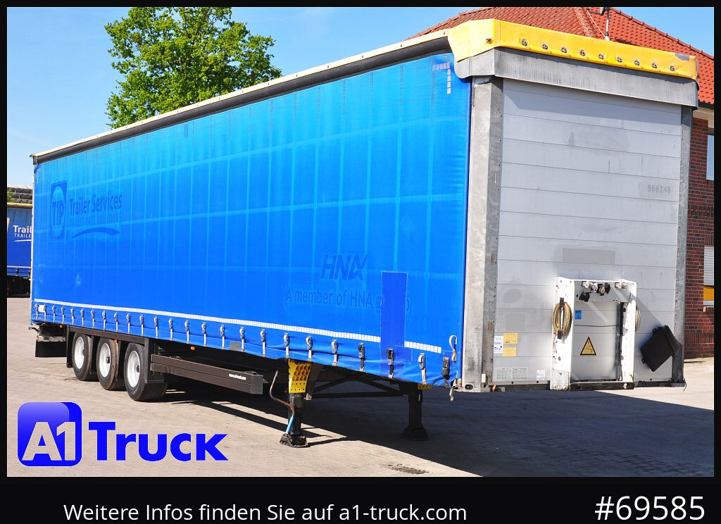 SCHMITZ SCS 24, Mega, BPW, verzinkt, 6 x vorhanden, VDI 2700 - Semirremolque lona: foto 1 SCHMITZ SCS 24, Mega, BPW, verzinkt, 6 x vorhanden, VDI 2700 - Semirremolque lona: foto 1