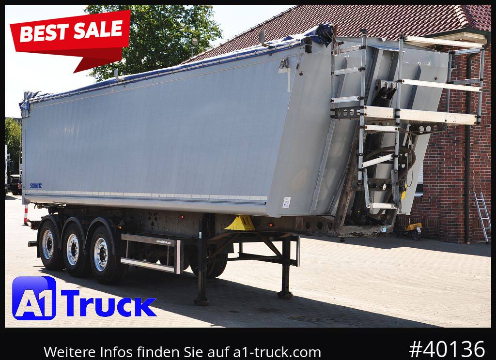 SCHMITZ SKI 24, SL 9.6 Lift, ca. 50m³ - Semirremolque volquete: foto 1 SCHMITZ SKI 24, SL 9.6 Lift, ca. 50m³ - Semirremolque volquete: foto 1