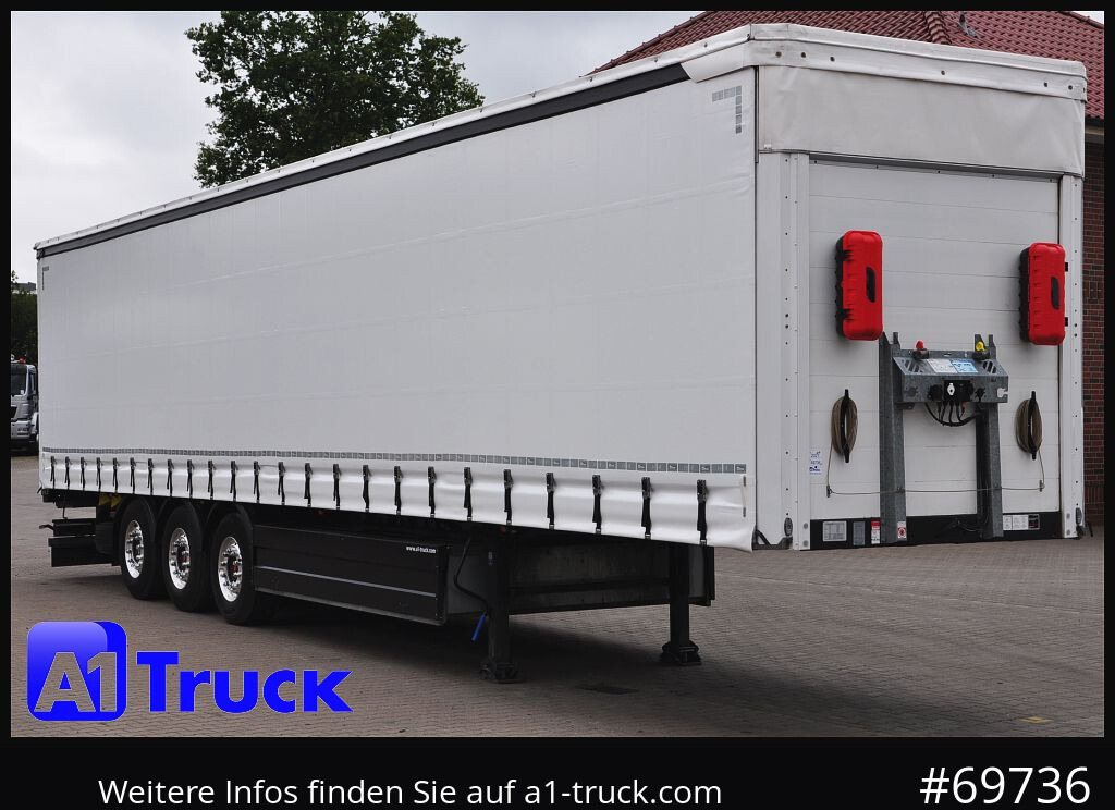SCHWARZMUELLER Lenkachse Alu, Lift, PK, Code XL DC 9.5 5920 Kg, - Semirremolque lona: foto 1 SCHWARZMUELLER Lenkachse Alu, Lift, PK, Code XL DC 9.5 5920 Kg, - Semirremolque lona: foto 1