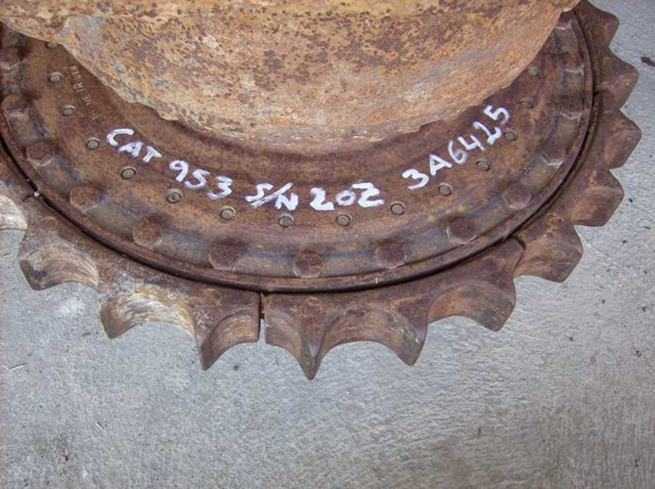 Caterpillar 953 RUOTE MOTRICI - Piezas del tren de rodaje para Maquinaria de construcción: foto 2 Caterpillar 953 RUOTE MOTRICI - Piezas del tren de rodaje para Maquinaria de construcción: foto 2