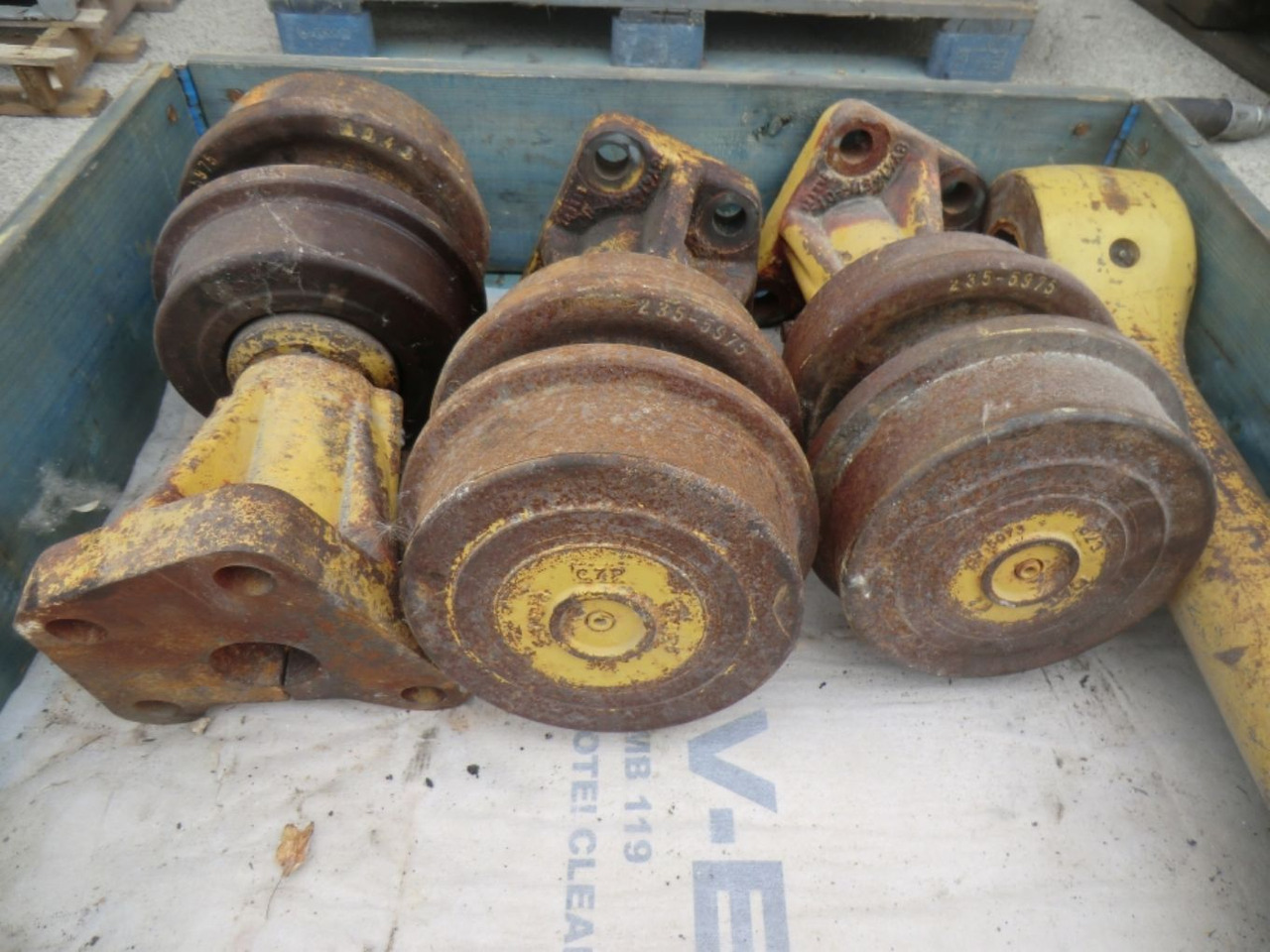 Caterpillar 963D RULLI SUPERIORI HEAVY-DUTY, SYSTEM ONE - Oruga - Rodillos para Maquinaria de construcción: foto 4 Caterpillar 963D RULLI SUPERIORI HEAVY-DUTY, SYSTEM ONE - Oruga - Rodillos para Maquinaria de construcción: foto 4