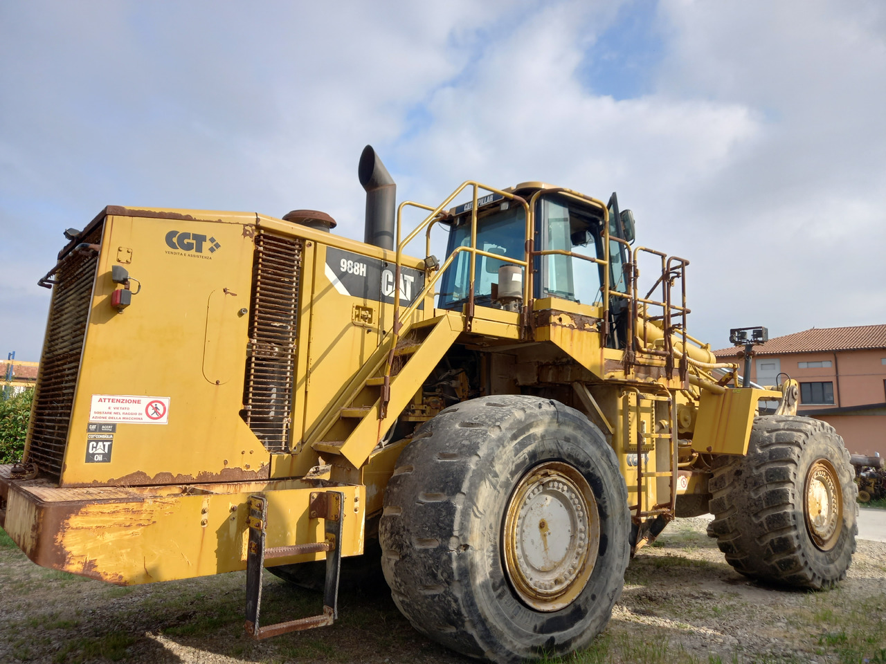 Cargadora de ruedas Caterpillar 988H Pala gommata 988H in buone condizione.: foto 11