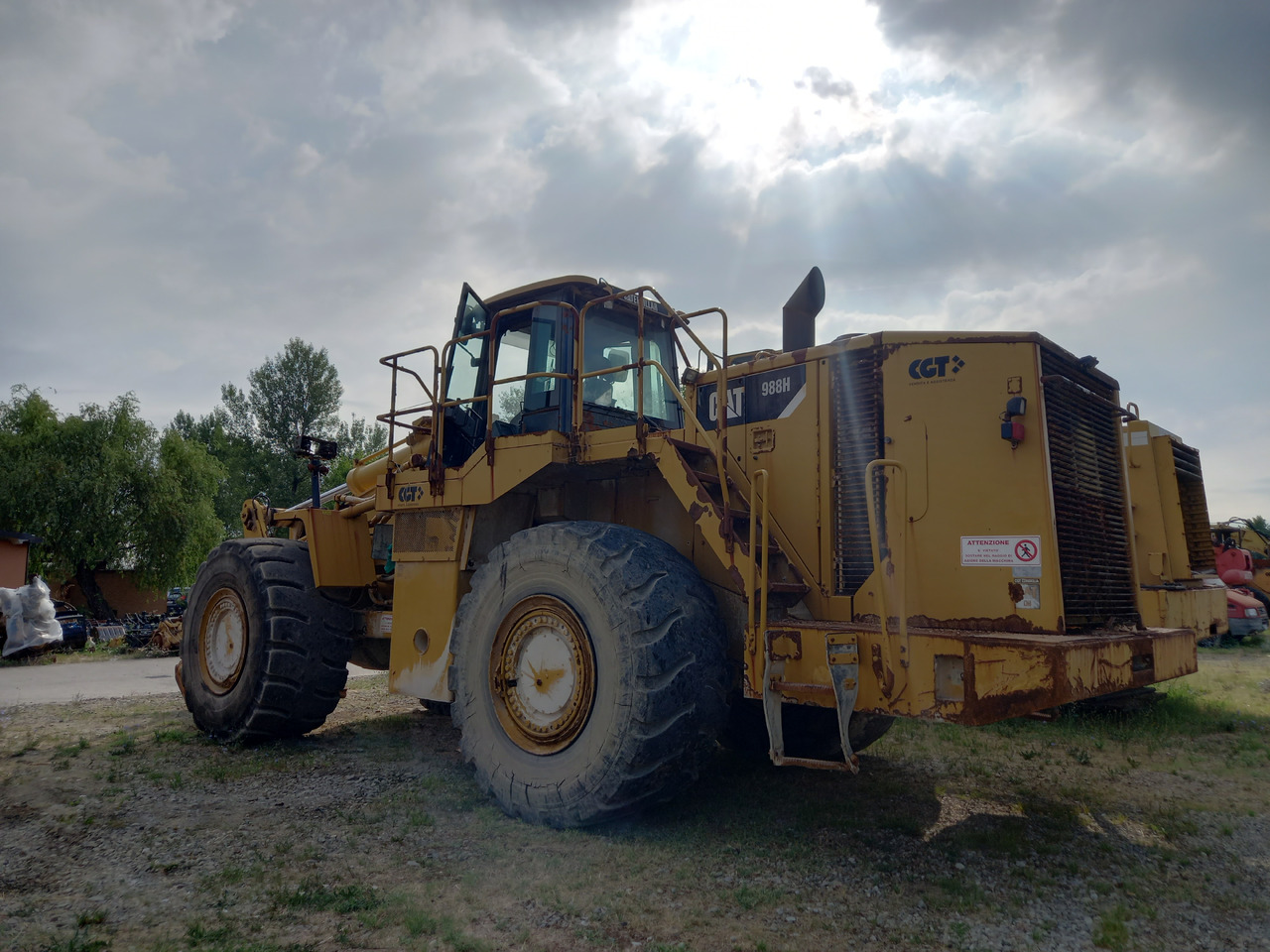 Cargadora de ruedas Caterpillar 988H Pala gommata 988H in buone condizione.: foto 7