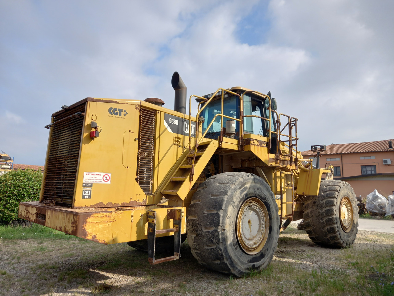 Cargadora de ruedas Caterpillar 988H Pala gommata 988H in buone condizione.: foto 10