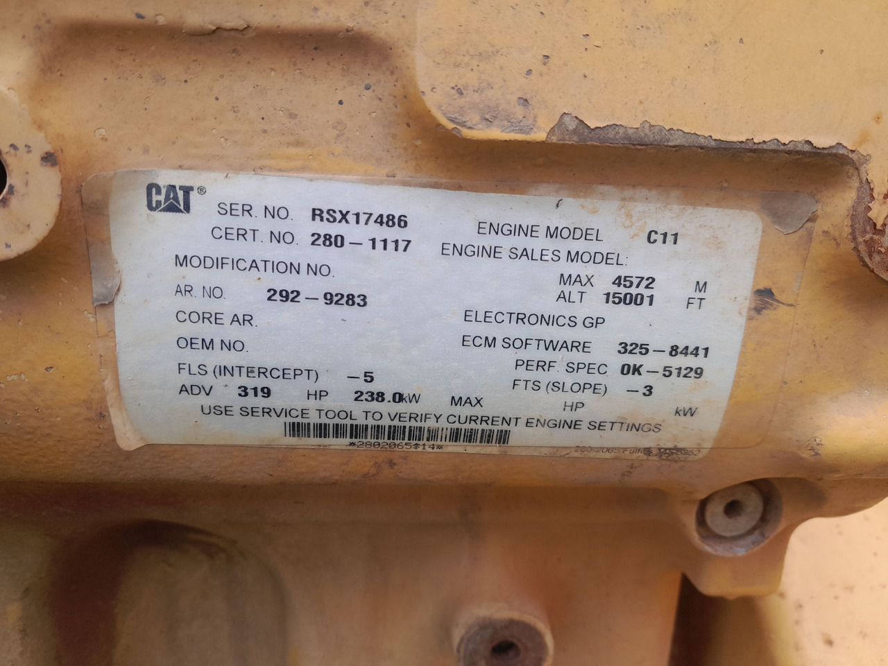 Caterpillar C11 MOTORE COMPLETO USATO IN REVISIONE - Motor para Maquinaria de construcción: foto 3 Caterpillar C11 MOTORE COMPLETO USATO IN REVISIONE - Motor para Maquinaria de construcción: foto 3