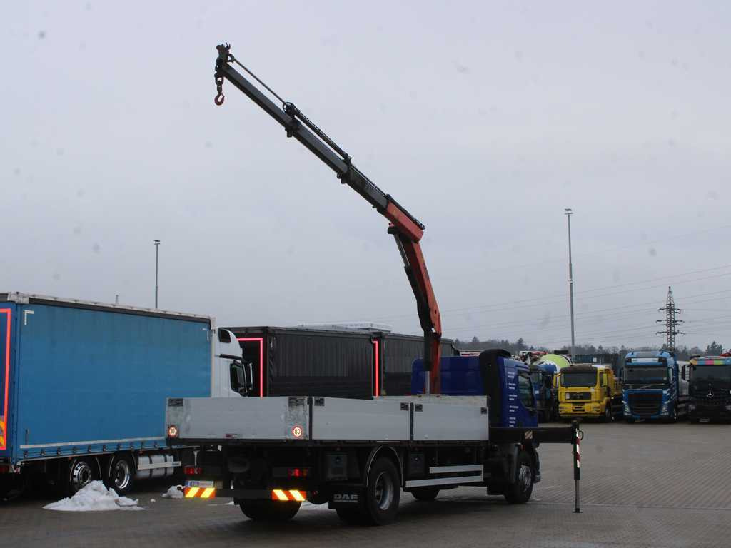 DAF LF 55.250, EURO 4, SIDE BOARD, HYDRAULIC ARM PALFINGER PKK 15500 - Camión caja abierta, Camión grúa: foto 4 DAF LF 55.250, EURO 4, SIDE BOARD, HYDRAULIC ARM PALFINGER PKK 15500 - Camión caja abierta, Camión grúa: foto 4