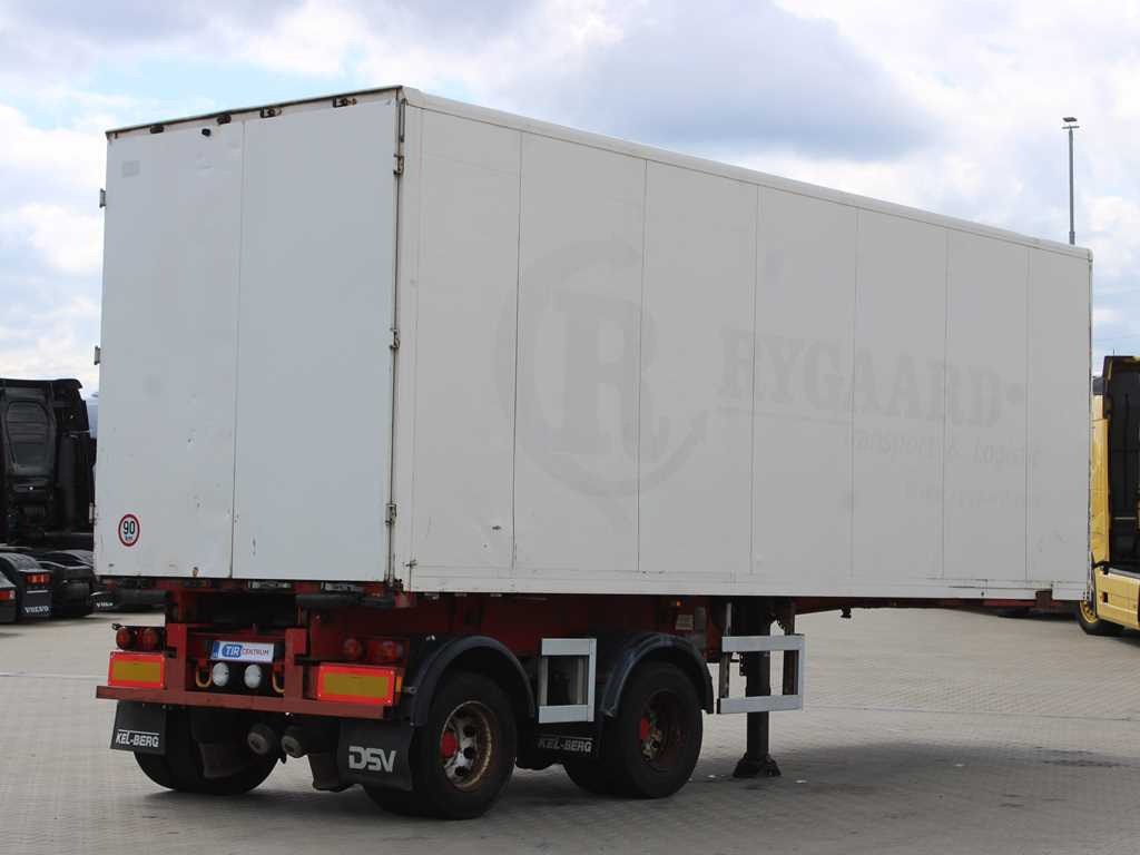 KEL-BERG E36S2, AXLES 10t, EXPANDABLE, SAF AXLES - Semirremolque caja cerrada: foto 4 KEL-BERG E36S2, AXLES 10t, EXPANDABLE, SAF AXLES - Semirremolque caja cerrada: foto 4