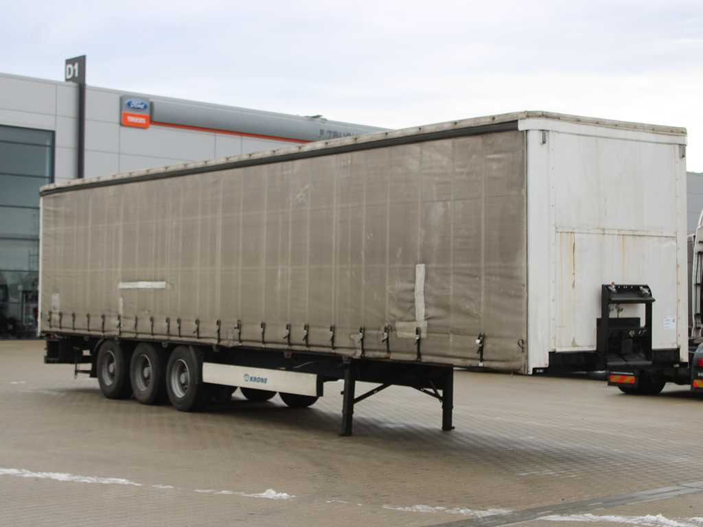 Krone KRONE SDP 27 WKE, LIFTING AXLE - Semirremolque lona: foto 3 Krone KRONE SDP 27 WKE, LIFTING AXLE - Semirremolque lona: foto 3