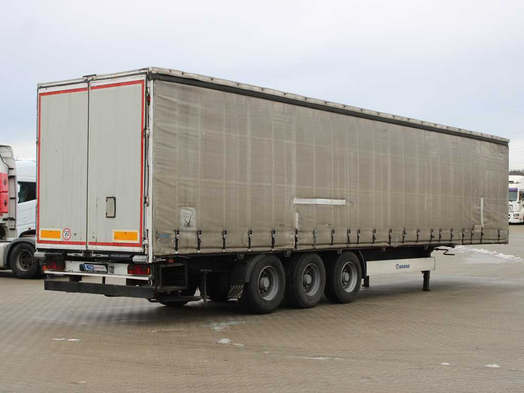Krone KRONE SDP 27 WKE, LIFTING AXLE - Semirremolque lona: foto 4 Krone KRONE SDP 27 WKE, LIFTING AXLE - Semirremolque lona: foto 4