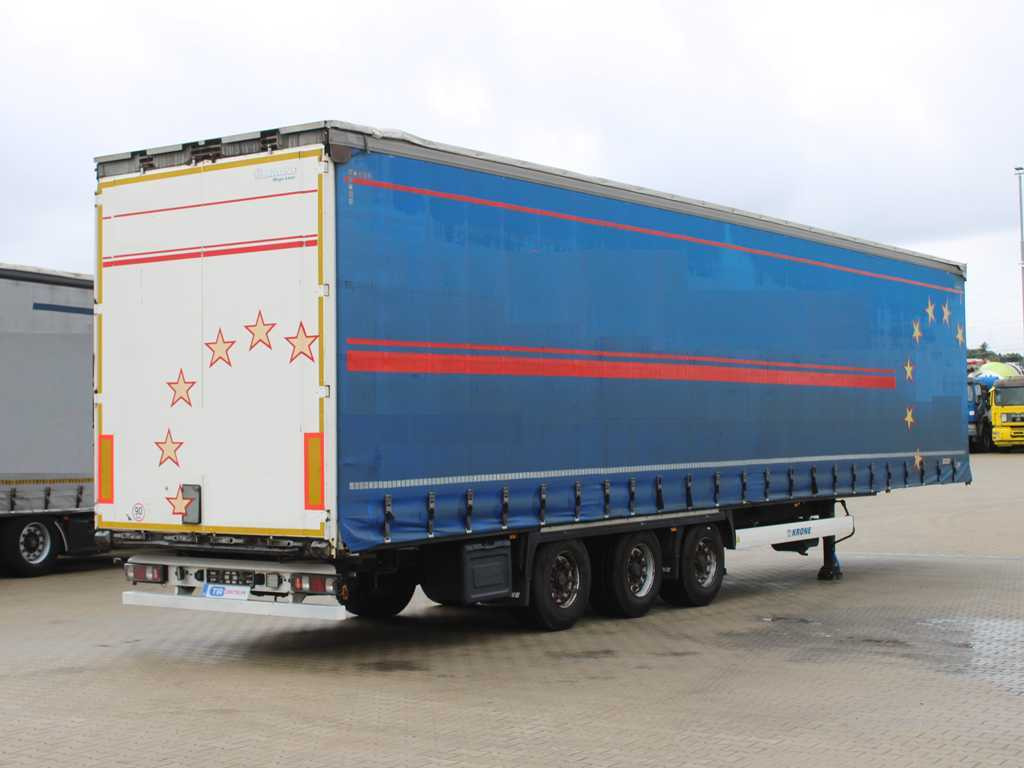 Krone MEGA LINER, LOWDECK, LIFTING AXLE, MULTILOCK - Semirremolque lona: foto 4 Krone MEGA LINER, LOWDECK, LIFTING AXLE, MULTILOCK - Semirremolque lona: foto 4