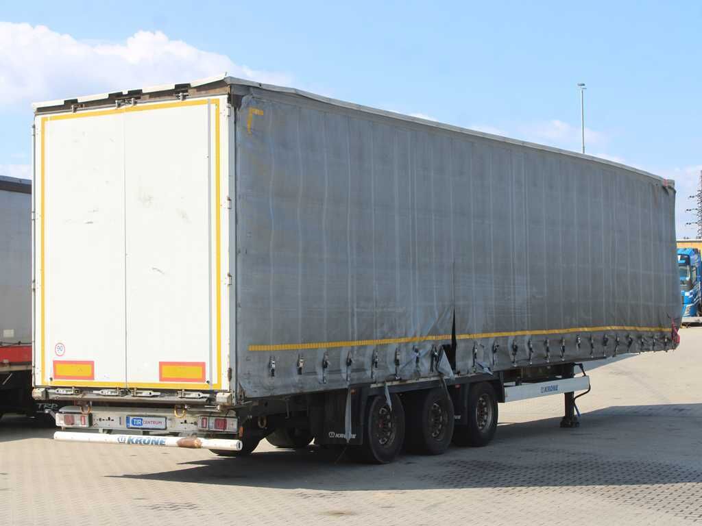 Krone SD, LIFTING AXLE, LOWDECK, LIFTING ROOF, MULTILOCK, SAF - Semirremolque lona: foto 4 Krone SD, LIFTING AXLE, LOWDECK, LIFTING ROOF, MULTILOCK, SAF - Semirremolque lona: foto 4