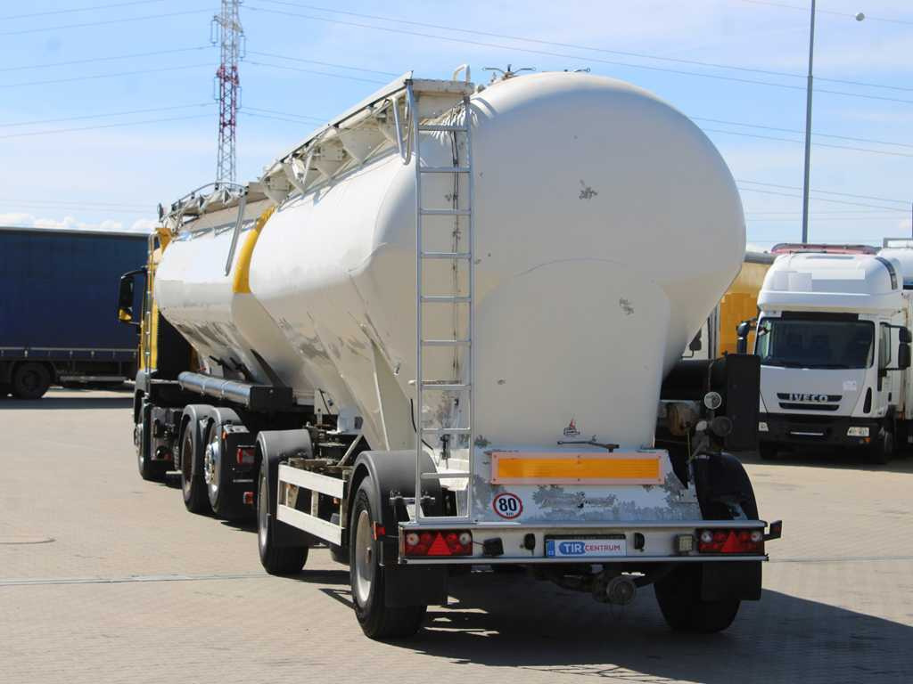 MAN TGA 26.440, 6x2, EURO 5, FELDBINDER 30m3, LIFTING AXLE, SILO + SPITZER (2006) - Camión cisterna: foto 5 MAN TGA 26.440, 6x2, EURO 5, FELDBINDER 30m3, LIFTING AXLE, SILO + SPITZER (2006) - Camión cisterna: foto 5