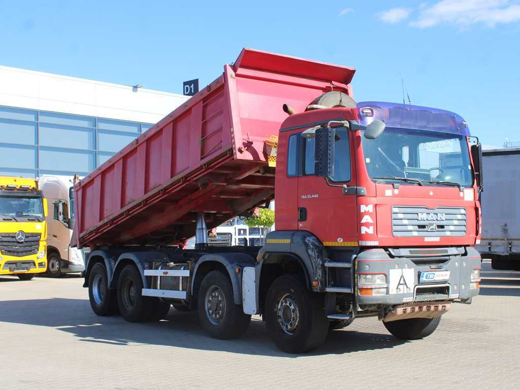 MAN TGA 35.440, 8X6, EURO 4, 17m³ - Camión volquete: foto 3 MAN TGA 35.440, 8X6, EURO 4, 17m³ - Camión volquete: foto 3