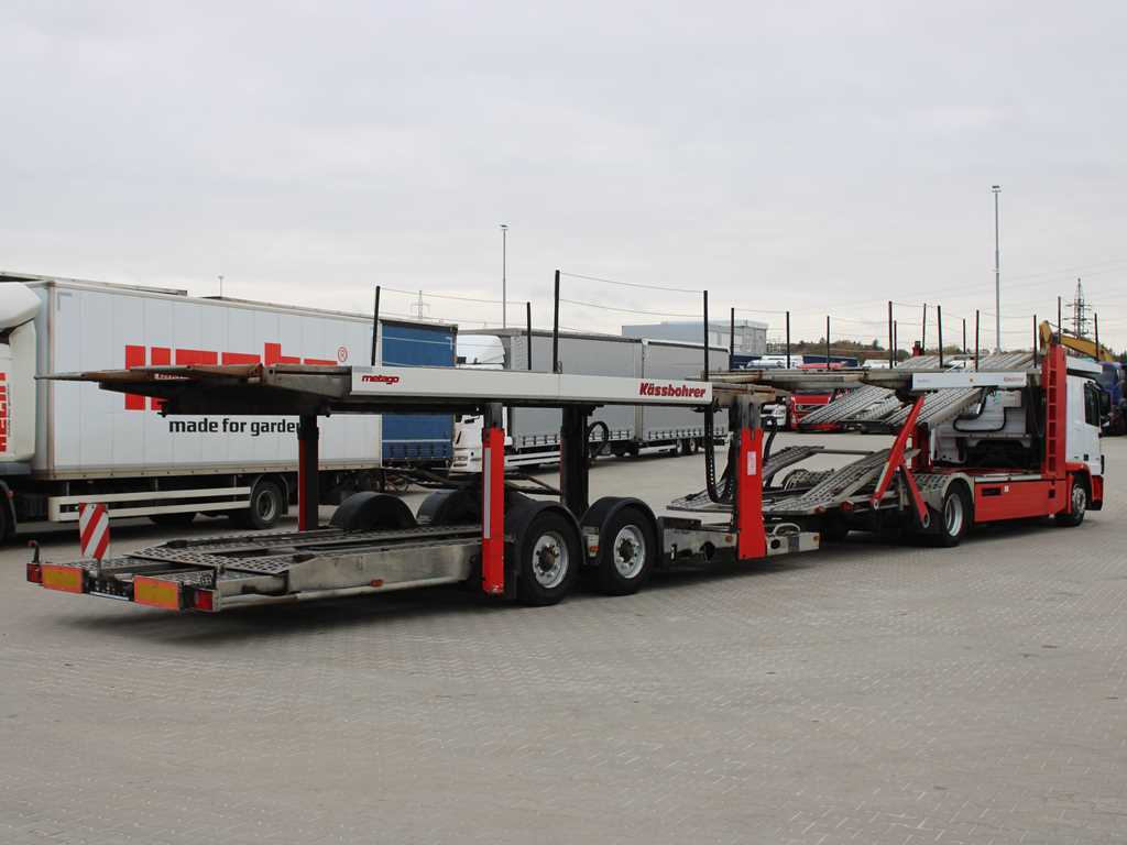 Mercedes-Benz Actros 1844, EURO 5EEV, RETARDER + KÄSSBOHRER METAGO (2006) - Camión portavehículos: foto 4 Mercedes-Benz Actros 1844, EURO 5EEV, RETARDER + KÄSSBOHRER METAGO (2006) - Camión portavehículos: foto 4