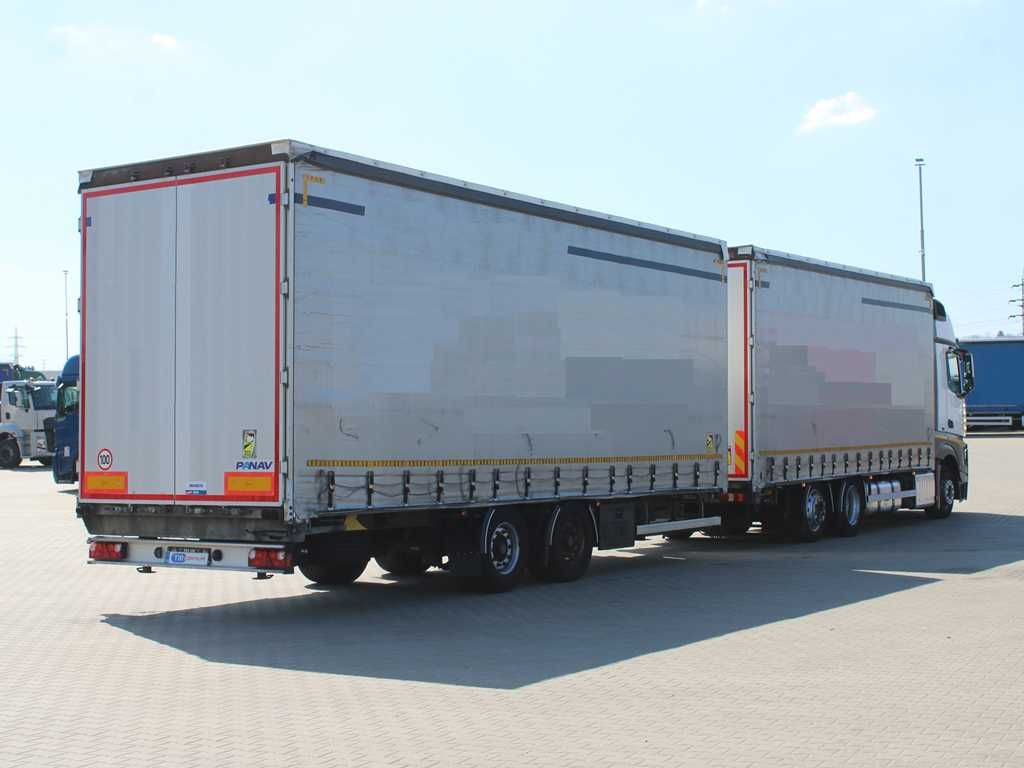 Mercedes-Benz Actros 2542, 6X2, EURO 6 + PANAV TV018H - Camión lona: foto 3 Mercedes-Benz Actros 2542, 6X2, EURO 6 + PANAV TV018H - Camión lona: foto 3