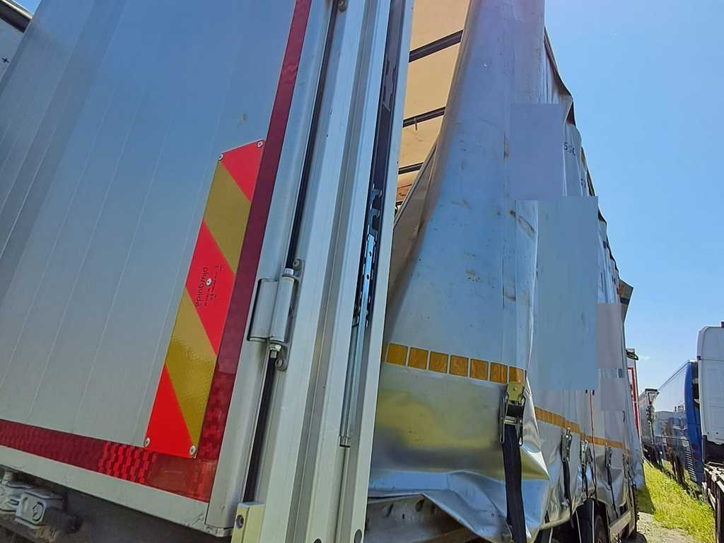 Mercedes-Benz Actros 2542, 6X2 + PANAV TVK18M - Camión lona: foto 2 Mercedes-Benz Actros 2542, 6X2 + PANAV TVK18M - Camión lona: foto 2