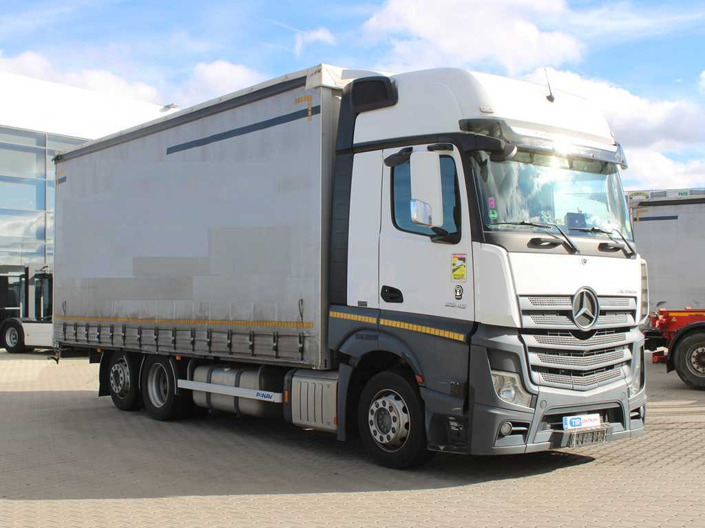 Mercedes-Benz Actros 2542, EURO 6, 6X2, NAVIGATION - Camión lona: foto 3 Mercedes-Benz Actros 2542, EURO 6, 6X2, NAVIGATION - Camión lona: foto 3