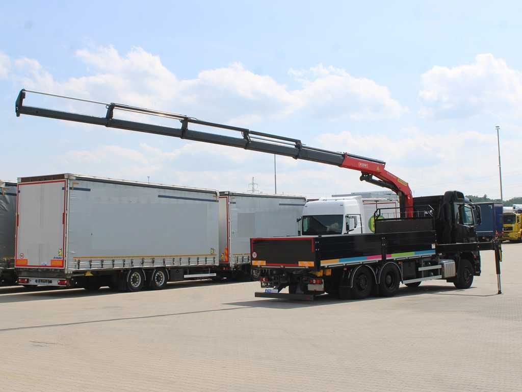 Mercedes-Benz Arocs 2542, 6X2, EURO 6, CAMERA, PALFINGER PK 24 - Camión caja abierta, Camión grúa: foto 3 Mercedes-Benz Arocs 2542, 6X2, EURO 6, CAMERA, PALFINGER PK 24 - Camión caja abierta, Camión grúa: foto 3