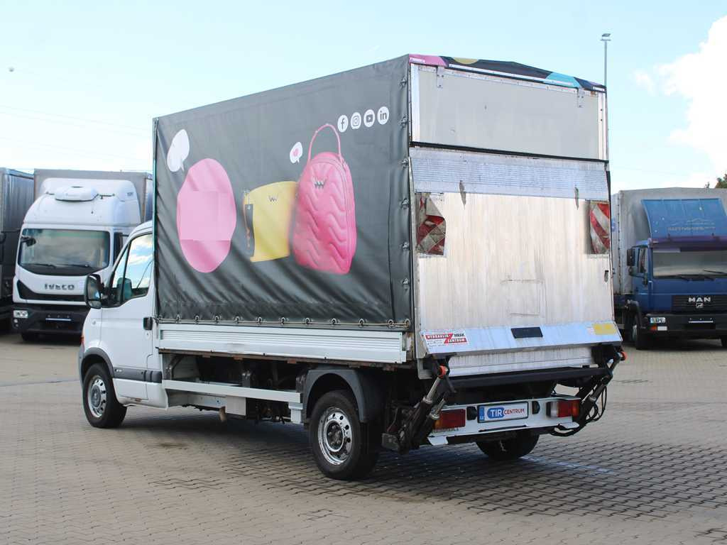 Renault MASTER, EURO 4, HYDRAULIC FRONT, CAMERA - Furgoneta con lona: foto 5 Renault MASTER, EURO 4, HYDRAULIC FRONT, CAMERA - Furgoneta con lona: foto 5