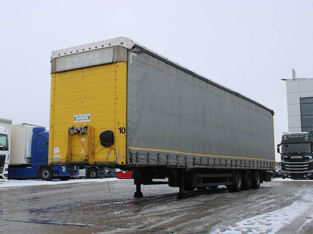 Schmitz CARGOBULL SCS 24/L, LOWDECK, LIFT ROOF - Semirremolque lona: foto 1 Schmitz CARGOBULL SCS 24/L, LOWDECK, LIFT ROOF - Semirremolque lona: foto 1