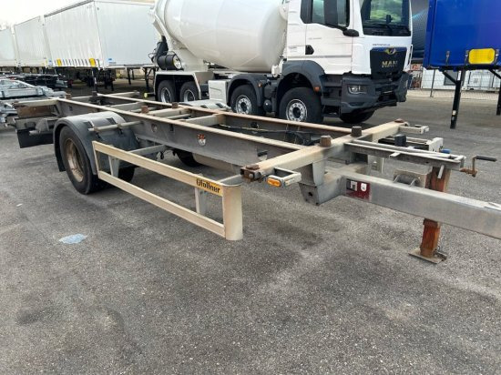 Gföllner AWE 1-Achs Lafette - Remolque portacontenedore/ Intercambiable: foto 2 Gföllner AWE 1-Achs Lafette - Remolque portacontenedore/ Intercambiable: foto 2