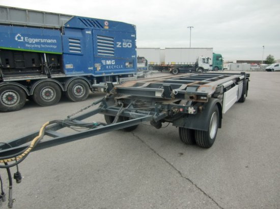 Gföllner Abrollanhänger AP 140C 2-achsig - Remolque multilift/ Portacontenedores de cadenas: foto 1 Gföllner Abrollanhänger AP 140C 2-achsig - Remolque multilift/ Portacontenedores de cadenas: foto 1