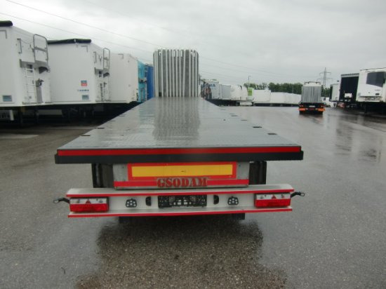 Gsodam 3-Achs Plateau, Liftachse, Rungenstöcke - Semirremolque plataforma/ Caja abierta: foto 5 Gsodam 3-Achs Plateau, Liftachse, Rungenstöcke - Semirremolque plataforma/ Caja abierta: foto 5