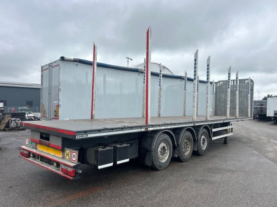 Semirremolque plataforma/ Caja abierta Gsodam Steckrungen, Lenkachse, Liftachse: foto 6