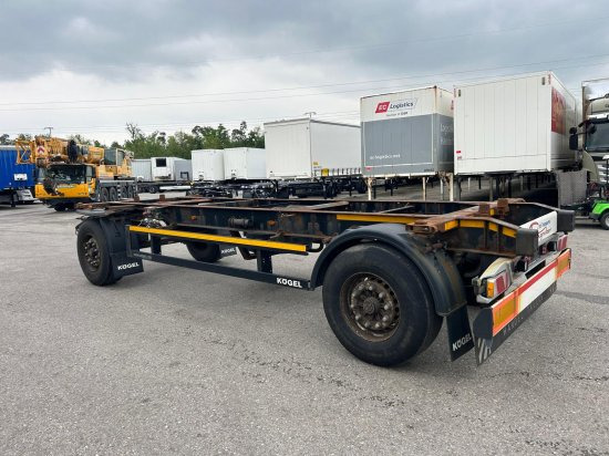 Kögel AW18, BDF-Lafette, BPW-Achsen - Remolque portacontenedore/ Intercambiable: foto 4 Kögel AW18, BDF-Lafette, BPW-Achsen - Remolque portacontenedore/ Intercambiable: foto 4