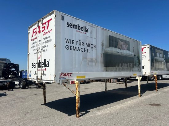 Krone DryBox Koffer WK 7.3 STG mehrere Einheiten verfügbar 7,45 Meter Gesamtlänge - Remolque portacontenedore/ Intercambiable: foto 2 Krone DryBox Koffer WK 7.3 STG mehrere Einheiten verfügbar 7,45 Meter Gesamtlänge - Remolque portacontenedore/ Intercambiable: foto 2