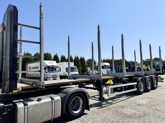 MEGA TIMBER LONG Holzauflieger 6 Rungenpaare - Semirremolque maderero: foto 2 MEGA TIMBER LONG Holzauflieger 6 Rungenpaare - Semirremolque maderero: foto 2
