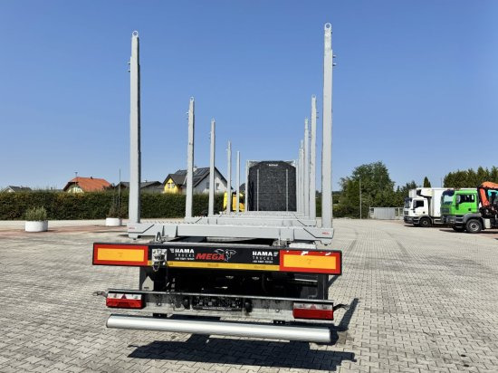 MEGA TIMBER LONG Holzauflieger 6 Rungenpaare - Semirremolque maderero: foto 5 MEGA TIMBER LONG Holzauflieger 6 Rungenpaare - Semirremolque maderero: foto 5