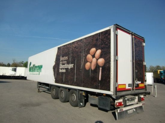 Schmitz SKO 24 Kühlauflieger, Carrier Vector 1550 Liftachse - Semirremolque isotérmico: foto 4 Schmitz SKO 24 Kühlauflieger, Carrier Vector 1550 Liftachse - Semirremolque isotérmico: foto 4