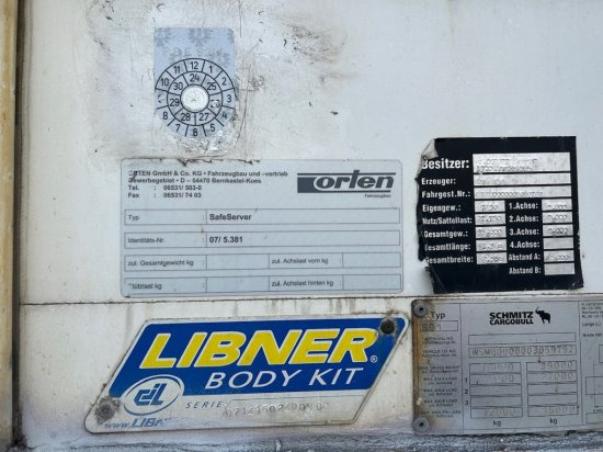 Schmitz SO1, Getränkeauflieger Orten Safe Server, Liftachse, Edscha-Verdeck - Semirremolque lona: foto 3 Schmitz SO1, Getränkeauflieger Orten Safe Server, Liftachse, Edscha-Verdeck - Semirremolque lona: foto 3