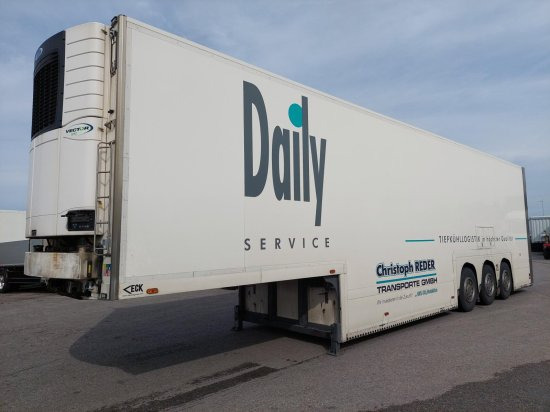 VAN ECK UT3Z Doppeldecker, Kühlkofferauflieger, Carrier Vector 1950, - Semirremolque caja cerrada: foto 1 VAN ECK UT3Z Doppeldecker, Kühlkofferauflieger, Carrier Vector 1950, - Semirremolque caja cerrada: foto 1