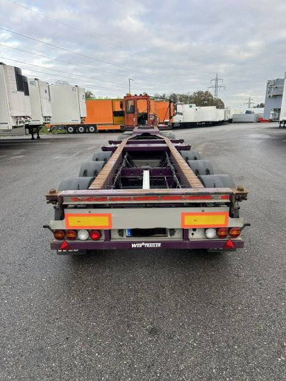 Web Trailer LPRS24 Heckschieber 1x20 ft 2x20 ft 1x40 ft 3 Stück - Semirremolque portacontenedore/ Intercambiable: foto 5 Web Trailer LPRS24 Heckschieber 1x20 ft 2x20 ft 1x40 ft 3 Stück - Semirremolque portacontenedore/ Intercambiable: foto 5