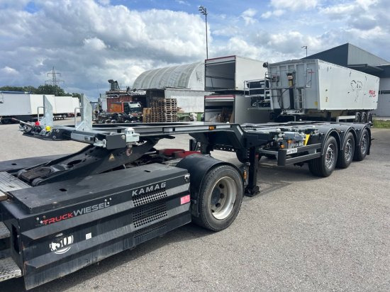 Web Trailer LPRS24 Mitten-Heckschieber 1x20 ft 2x20 ft 1x40ft, - Semirremolque portacontenedore/ Intercambiable: foto 3 Web Trailer LPRS24 Mitten-Heckschieber 1x20 ft 2x20 ft 1x40ft, - Semirremolque portacontenedore/ Intercambiable: foto 3