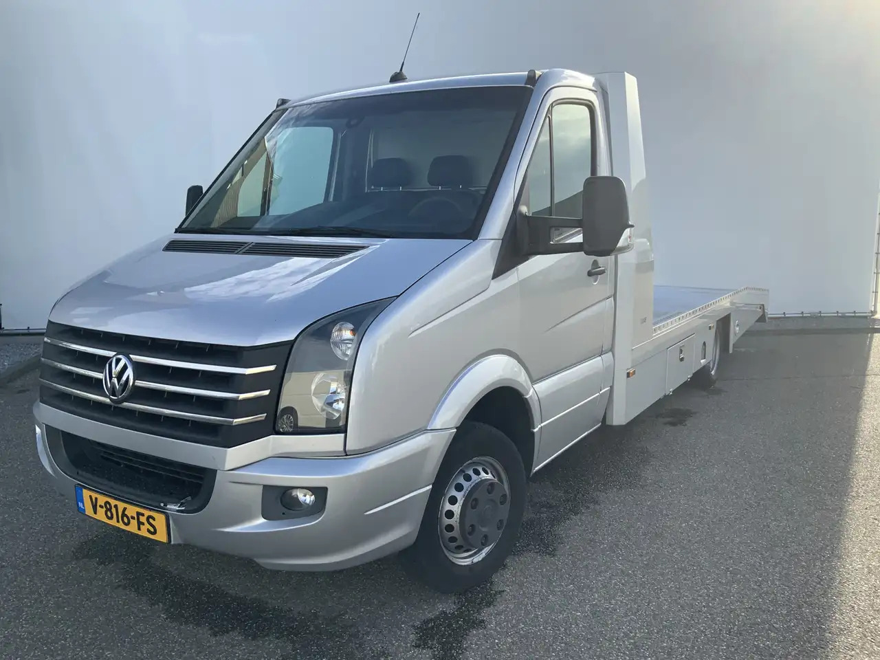 Volkswagen Crafter 46 2.0 TDI L3H1 Airco Cruise Lucht Geveerd Lier Tr - Grua de remolque autos: foto 1 Volkswagen Crafter 46 2.0 TDI L3H1 Airco Cruise Lucht Geveerd Lier Tr - Grua de remolque autos: foto 1