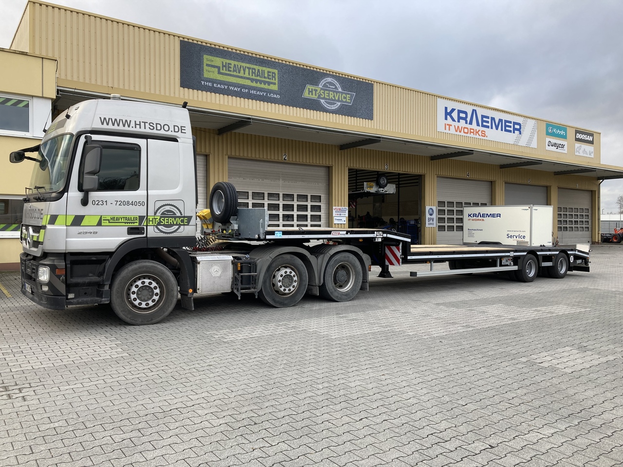 FAYMONVILLE MAX Trailer 2-Achs-Semi zwangsgelenkt - Semirremolque góndola rebajadas: foto 2 FAYMONVILLE MAX Trailer 2-Achs-Semi zwangsgelenkt - Semirremolque góndola rebajadas: foto 2