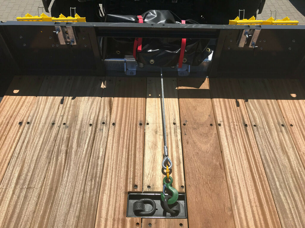 Faymonville 3-Achs-Semi m. hydr. Ladebett u. hydr. Rampen H  - Semirremolque góndola rebajadas: foto 4 Faymonville 3-Achs-Semi m. hydr. Ladebett u. hydr. Rampen H  - Semirremolque góndola rebajadas: foto 4