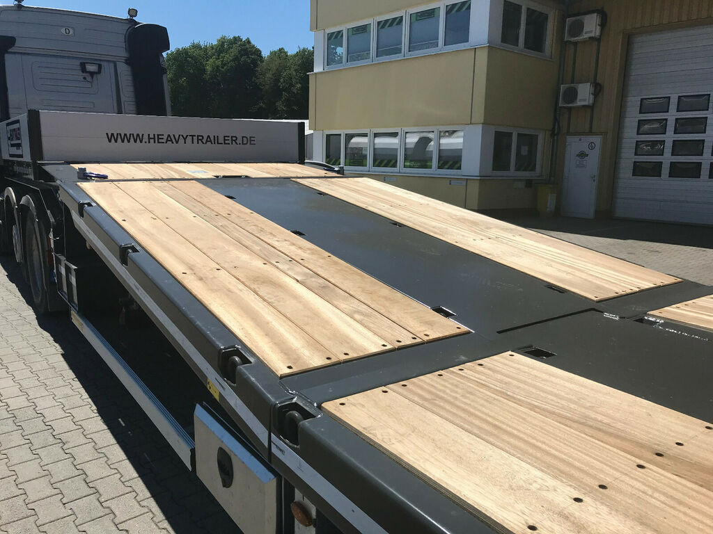 Faymonville 3-Achs-Semi m. hydr. Ladebett u. hydr. Rampen H  - Semirremolque góndola rebajadas: foto 5 Faymonville 3-Achs-Semi m. hydr. Ladebett u. hydr. Rampen H  - Semirremolque góndola rebajadas: foto 5