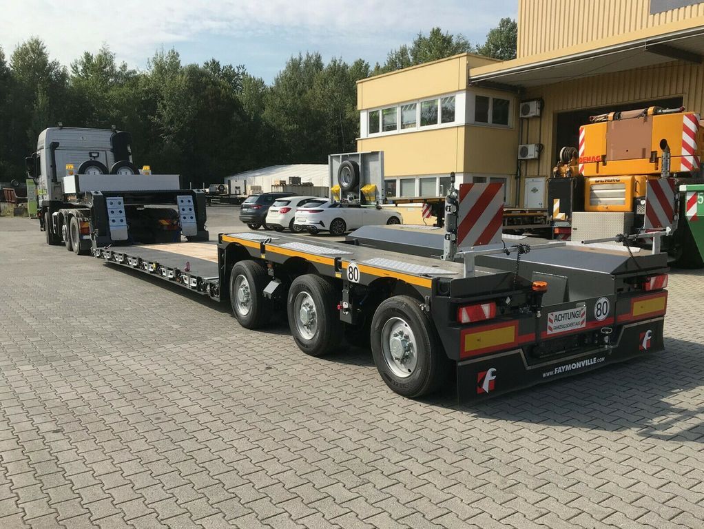 Faymonville 3-Achs-Tiefbett mit Pendelachsen  - Semirremolque góndola rebajadas: foto 1 Faymonville 3-Achs-Tiefbett mit Pendelachsen  - Semirremolque góndola rebajadas: foto 1