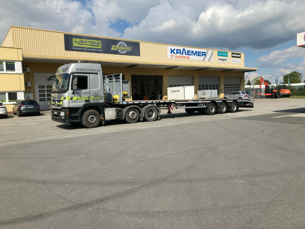 Faymonville MAX Trailer 3-Achs-Mega-Tele-Plateau-Auflieger  - Semirremolque góndola rebajadas: foto 2 Faymonville MAX Trailer 3-Achs-Mega-Tele-Plateau-Auflieger  - Semirremolque góndola rebajadas: foto 2