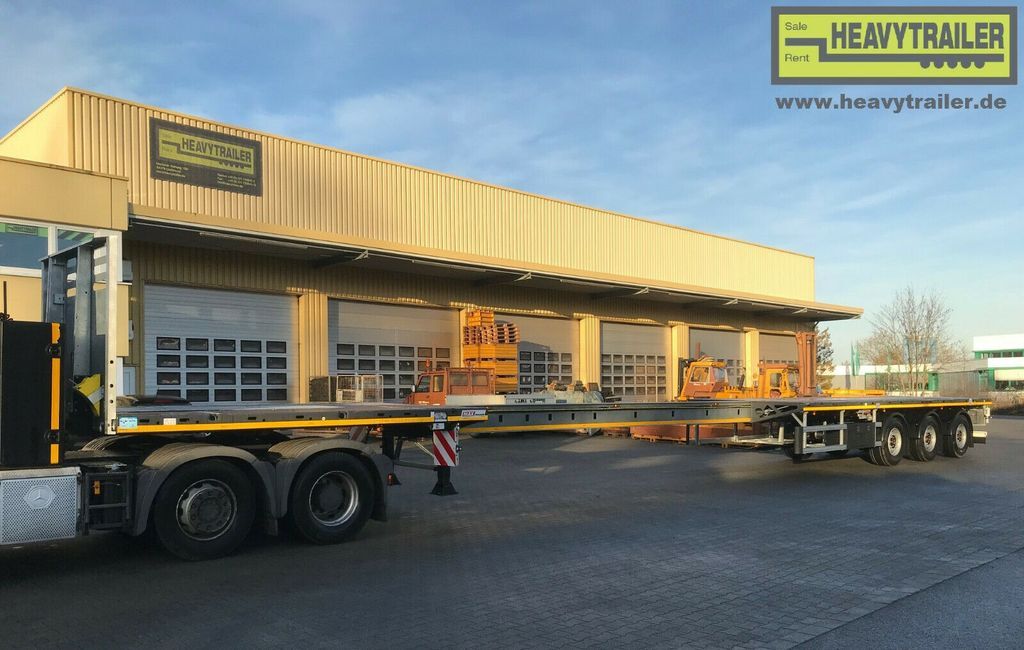 Faymonville MAX Trailer 3-Achs-Tele-Plateau zwangsgelenkt  - Semirremolque plataforma/ Caja abierta: foto 5 Faymonville MAX Trailer 3-Achs-Tele-Plateau zwangsgelenkt  - Semirremolque plataforma/ Caja abierta: foto 5
