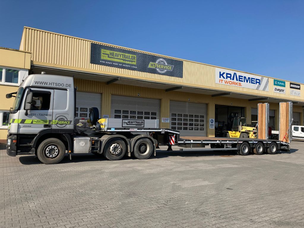 Faymonville MAX Trailer 3-Achs-Tele-Semi mit Rampen zwangsgel  - Semirremolque góndola rebajadas: foto 2 Faymonville MAX Trailer 3-Achs-Tele-Semi mit Rampen zwangsgel  - Semirremolque góndola rebajadas: foto 2