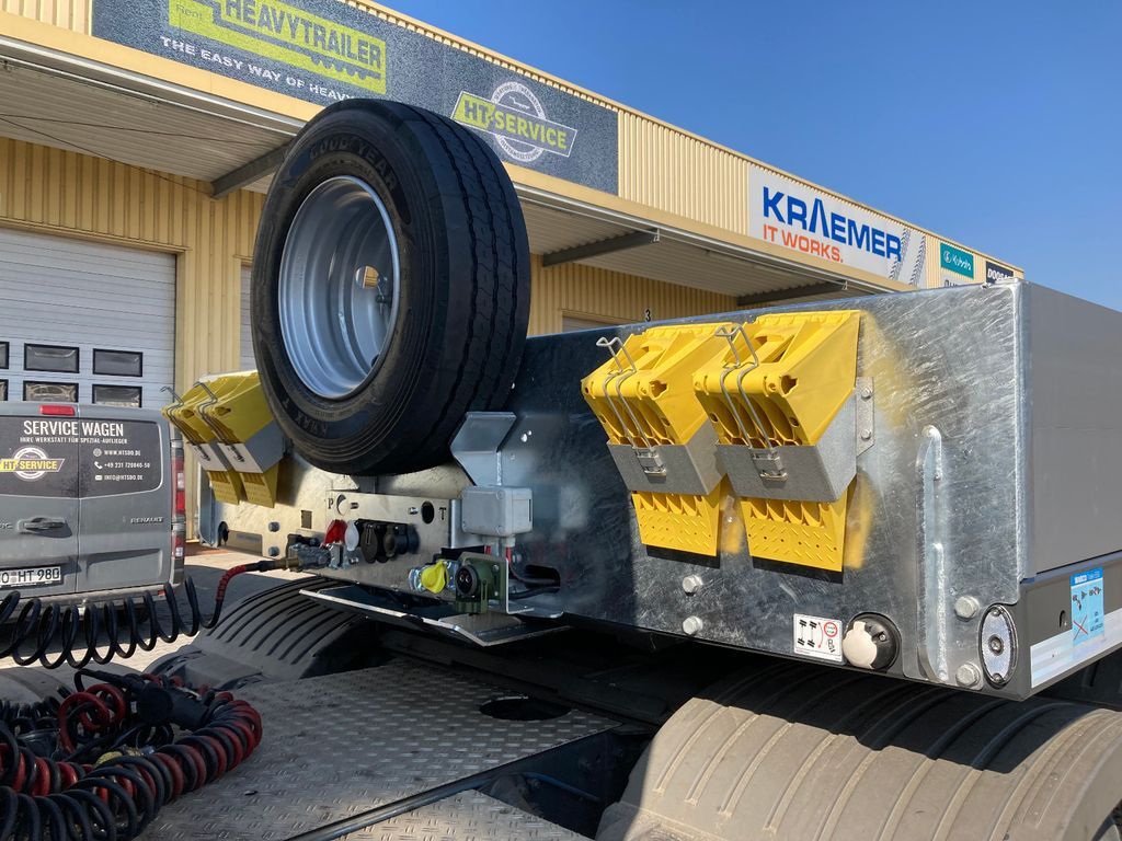 Faymonville MAX Trailer 3-Achs-Tele-Semi mit Rampen zwangsgel  - Semirremolque góndola rebajadas: foto 3 Faymonville MAX Trailer 3-Achs-Tele-Semi mit Rampen zwangsgel  - Semirremolque góndola rebajadas: foto 3