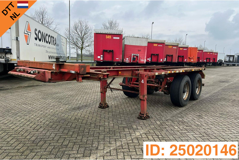 Burg 20 ft skelet - Semirremolque portacontenedore/ Intercambiable: foto 1 Burg 20 ft skelet - Semirremolque portacontenedore/ Intercambiable: foto 1