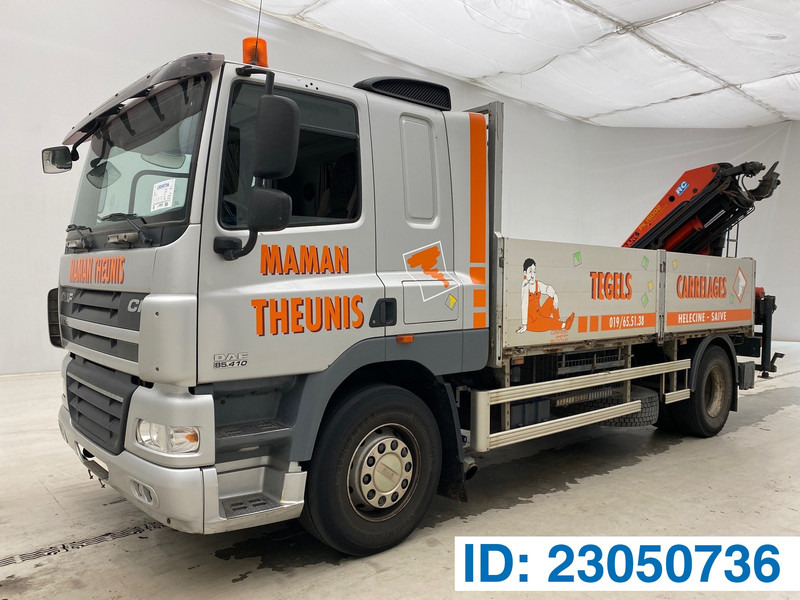DAF CF85.410 - Camión caja abierta, Camión grúa: foto 1 DAF CF85.410 - Camión caja abierta, Camión grúa: foto 1