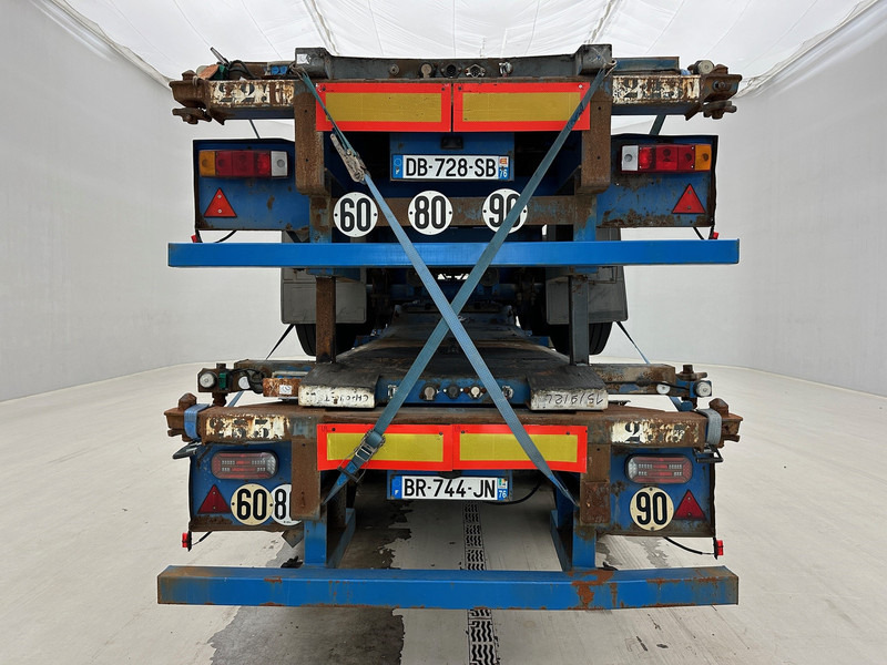 Fruehauf Stack 4 x Skelet 2 x 20-40 ft - Semirremolque portacontenedore/ Intercambiable: foto 5 Fruehauf Stack 4 x Skelet 2 x 20-40 ft - Semirremolque portacontenedore/ Intercambiable: foto 5